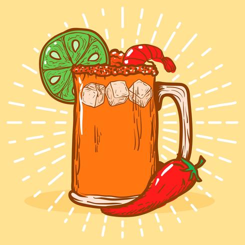 Michelada vector