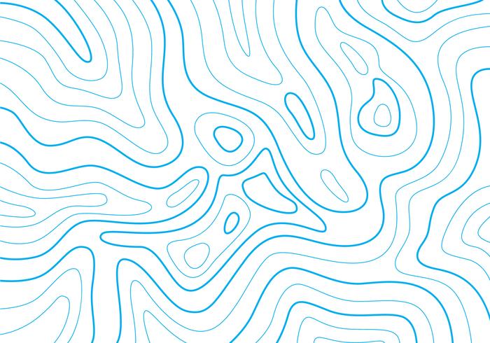 Contour Topography Background vector