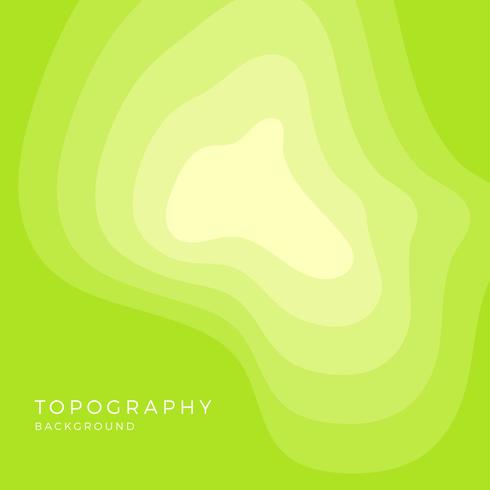 Flat topography Vector Background