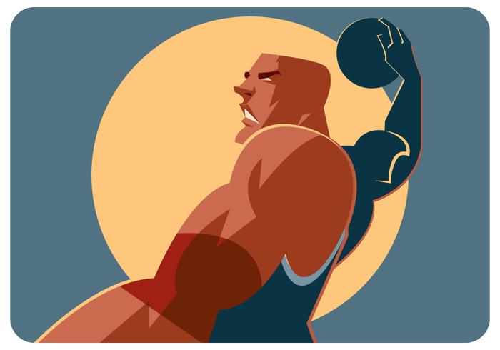 Powerfull Slam Dunk Vector