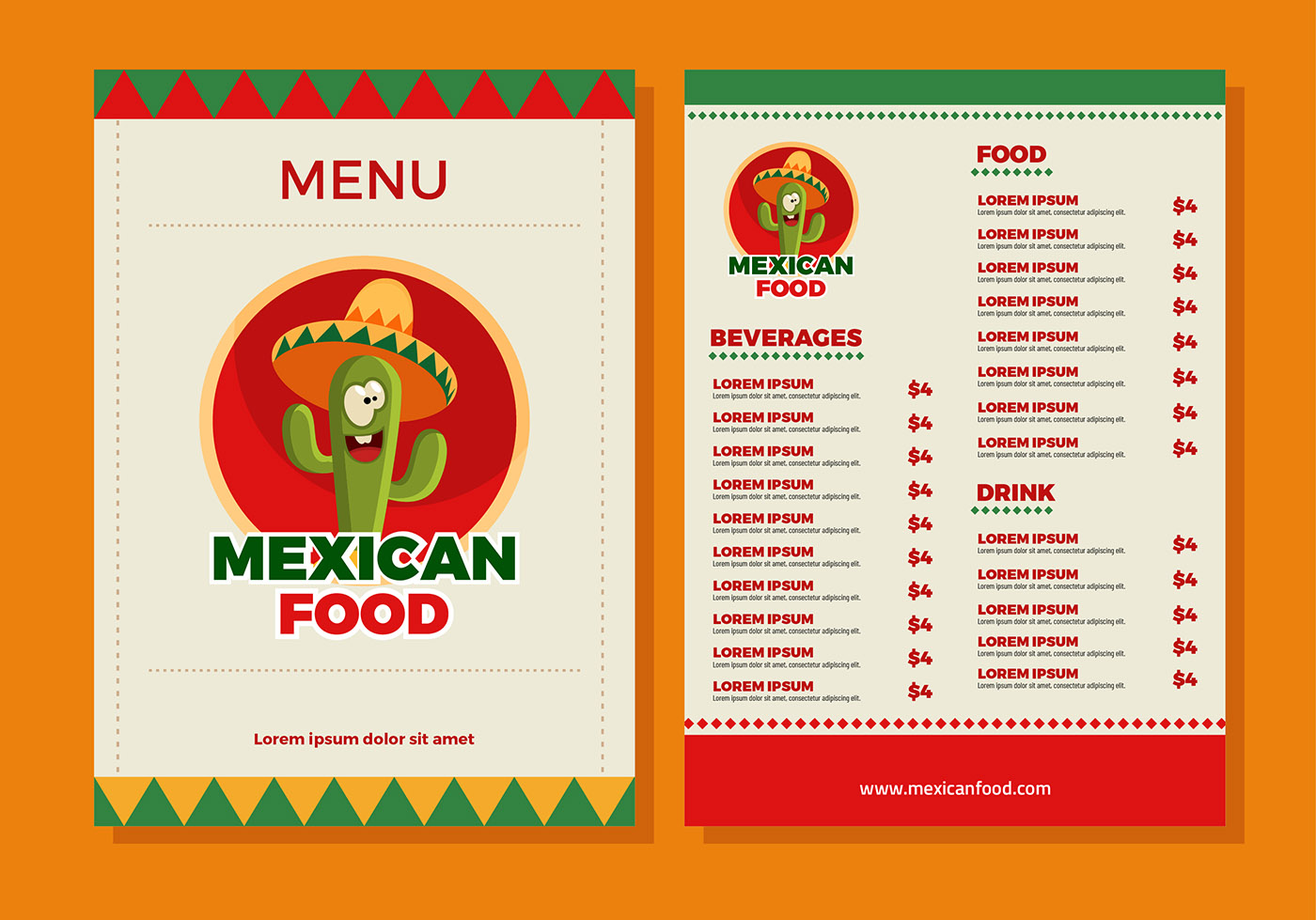 Mexican Food Menu Template Vector 199380 Vector Art at Vecteezy Mexican Food Menu Template Vector 199380 Vector Art at Vecteezy