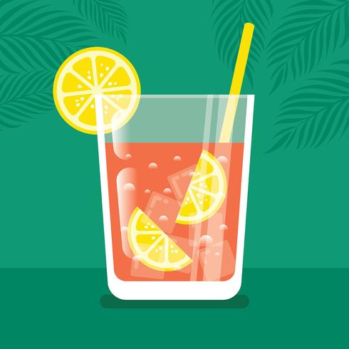 Ilustración de michelada vector