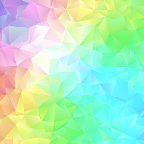 Abstract low poly design vector