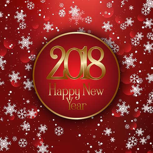 Happy New Year background vector