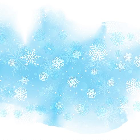 Copos de nieve de navidad vector