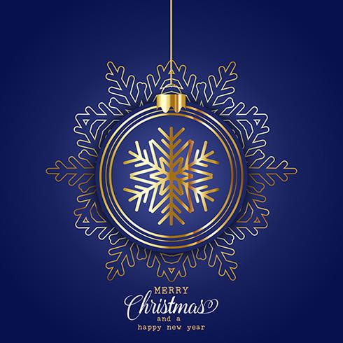 Elegante fondo de navidad vector