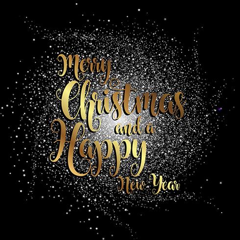 Merry Christmas and New Year background  vector