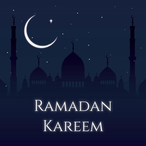 Fondo de Ramadán vector