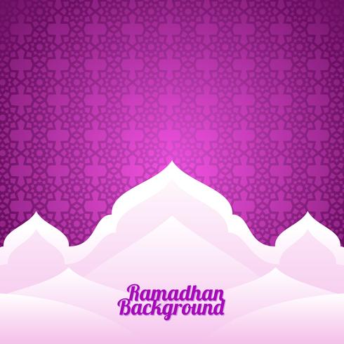 vector de patrón de fondo ramadhan