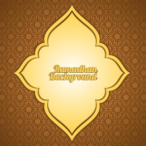 Ramadhan Background Template Vector