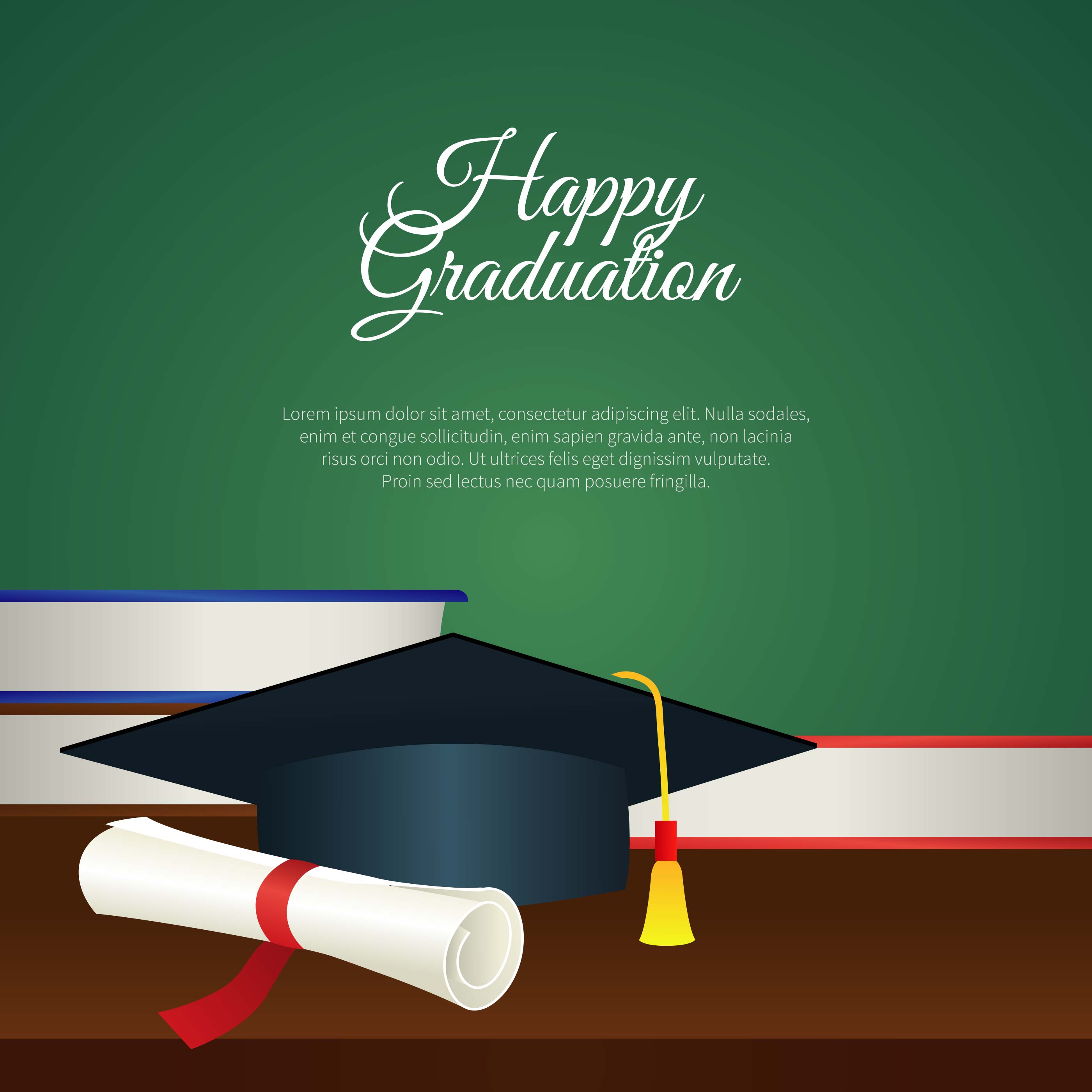 Graduation Banner Free Vector Art - (1,909 Free Downloads)