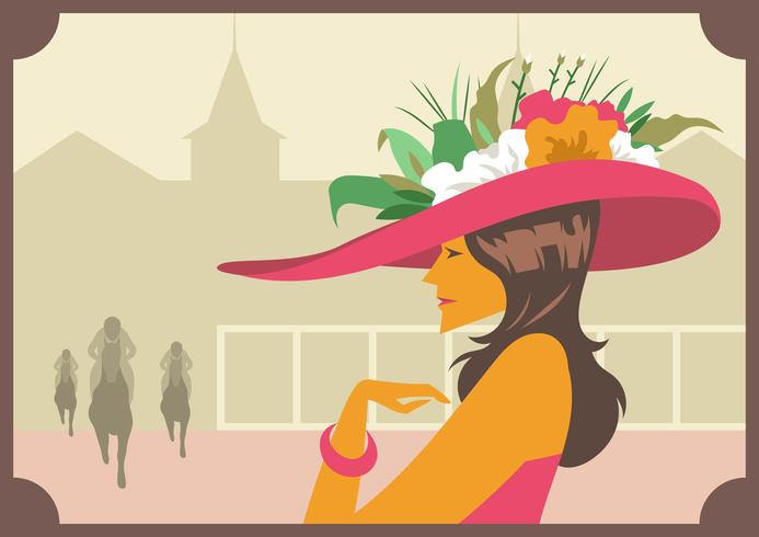 Kentucky Derby Hats vector