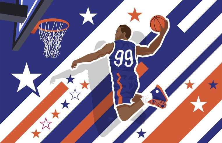 Slam Dunk Illustration Vector