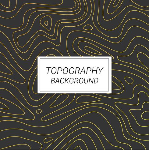 Topography Background Vector