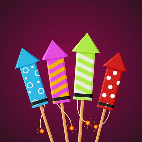 Awesome Fireworks Vectors