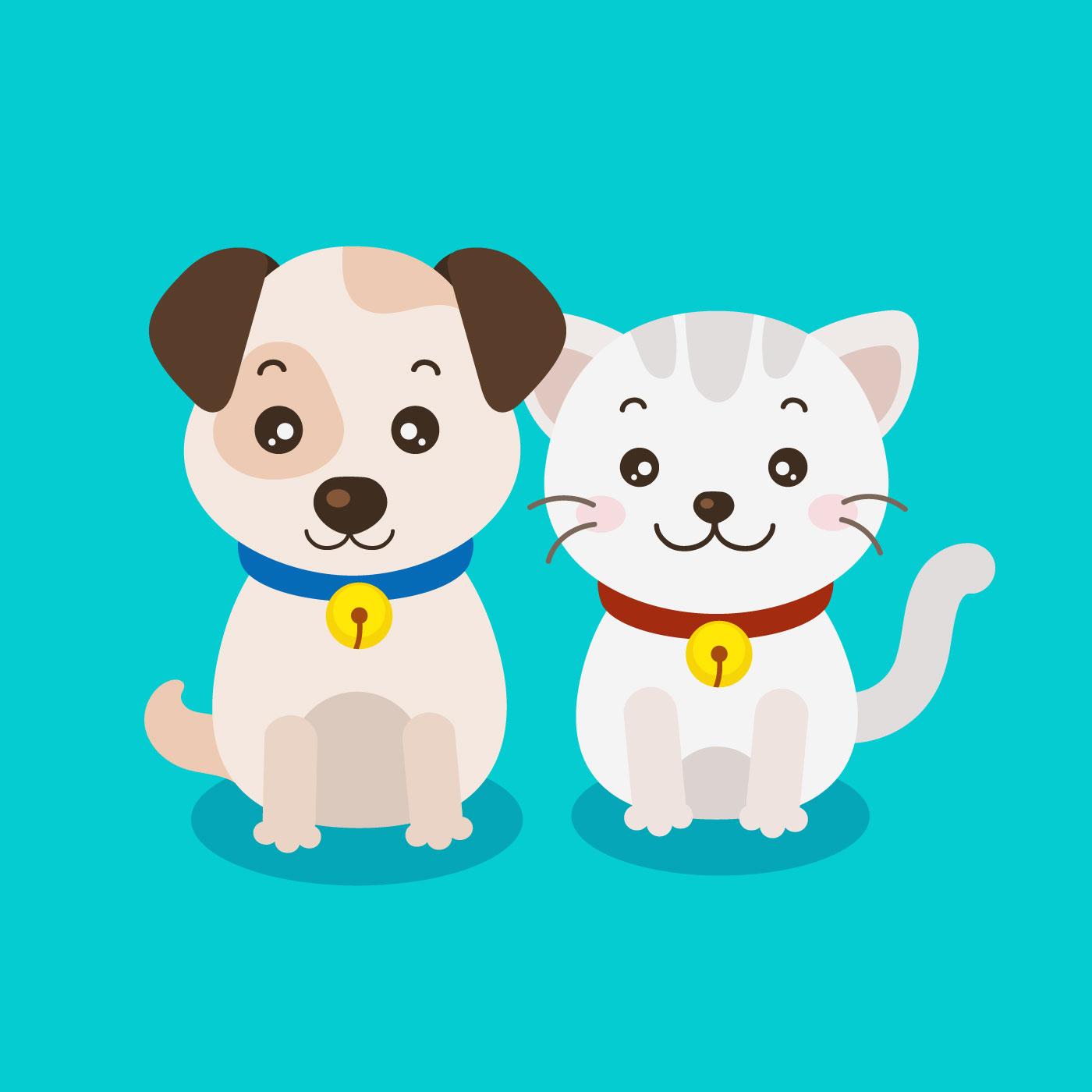 Puppy Cartoon Vector Art, Icons, and Graphics for Free Download