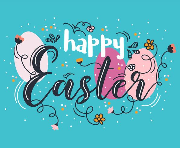 Easter Background Vector