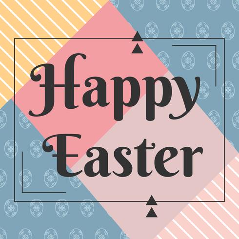 Elegant Happy Easter Vector