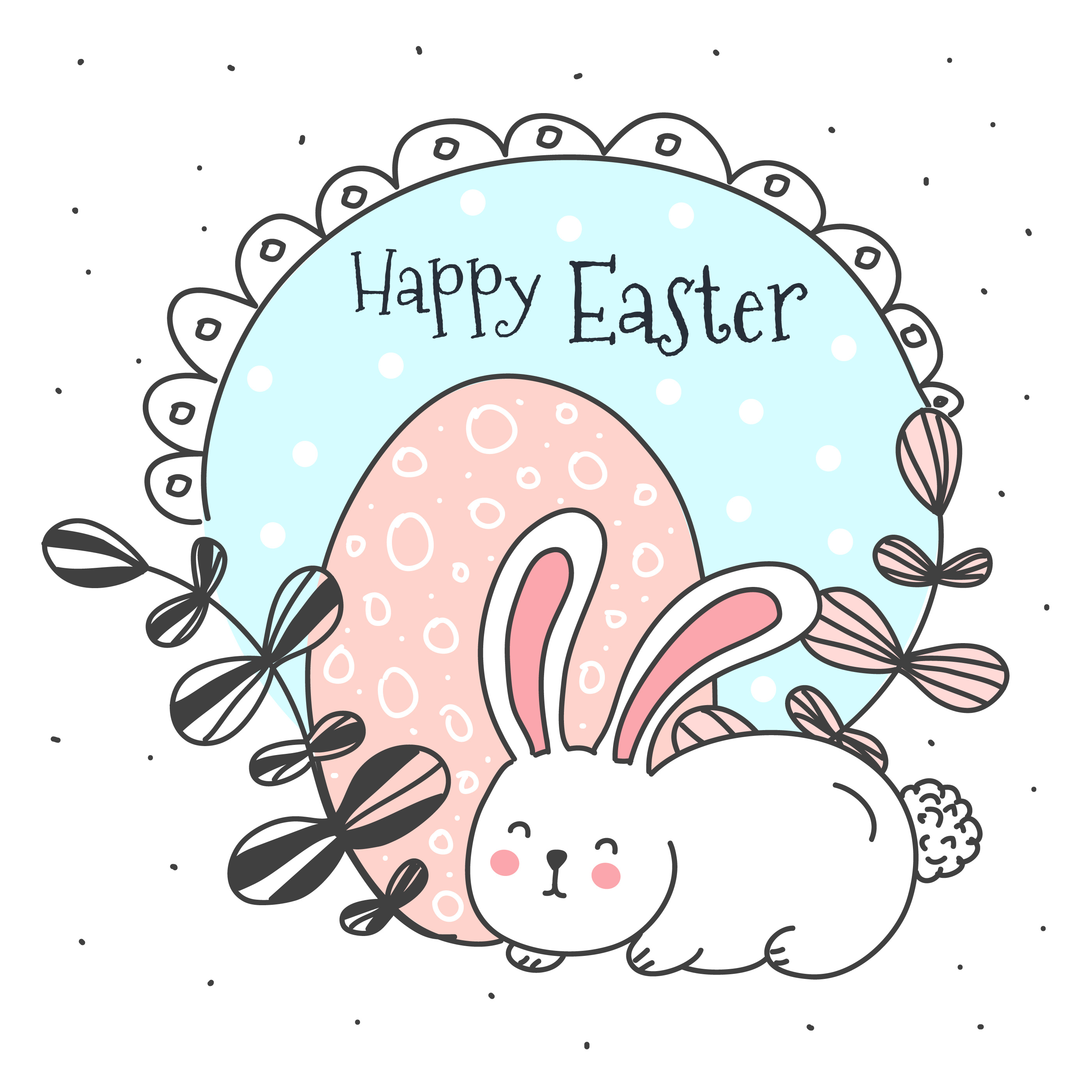 Easter Doodle Free Vector Art (3488 Free Downloads)