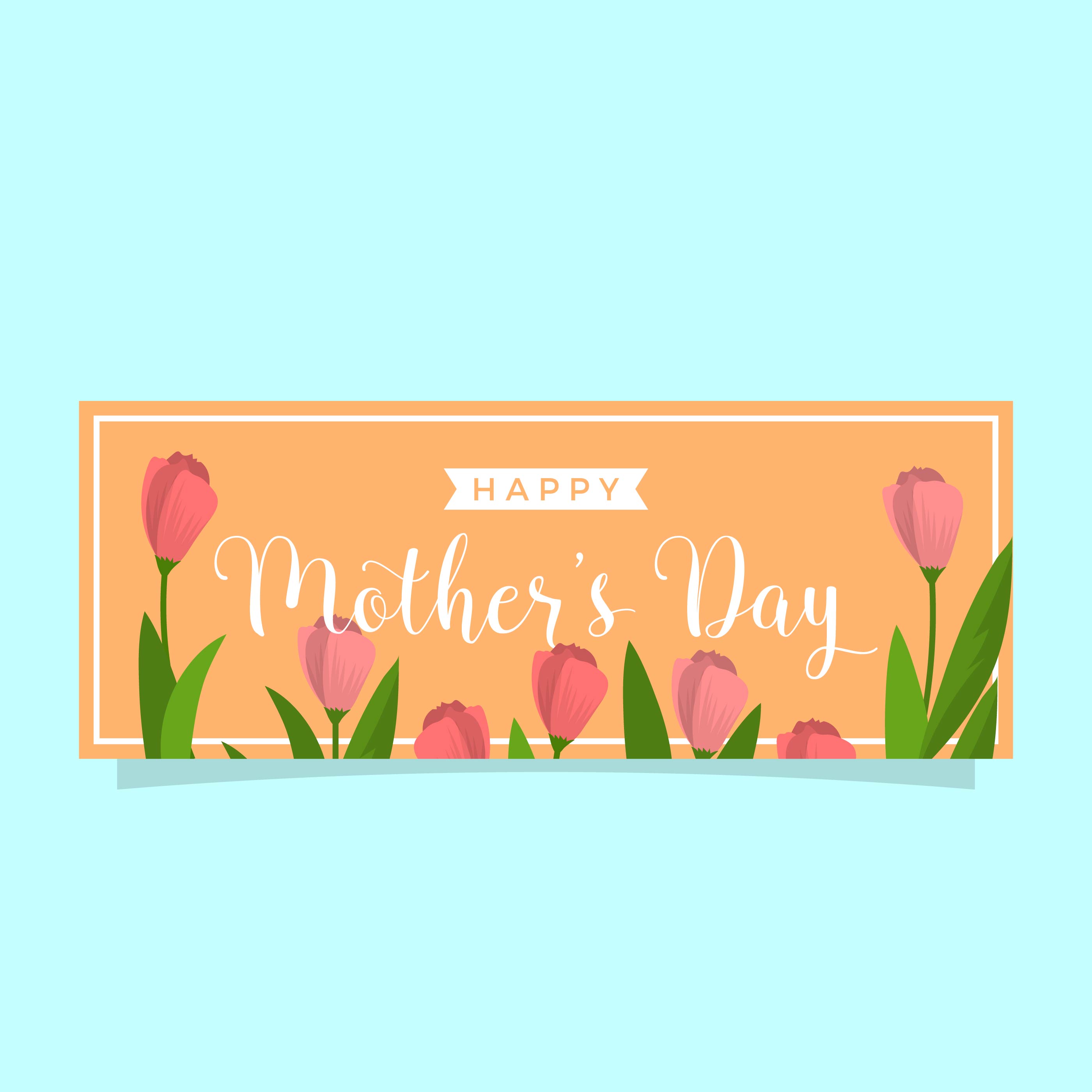 flat-mothers-day-vector-banner-template-202196-vector-art-at-vecteezy