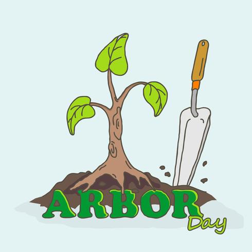 Arbor Day Celebration vector