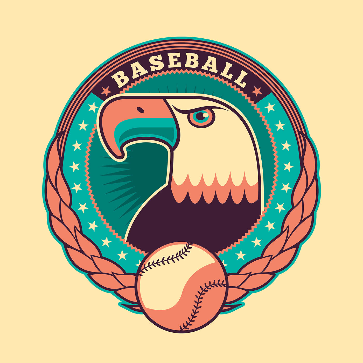 Download Baseball mascot 202773 Vector Art at Vecteezy