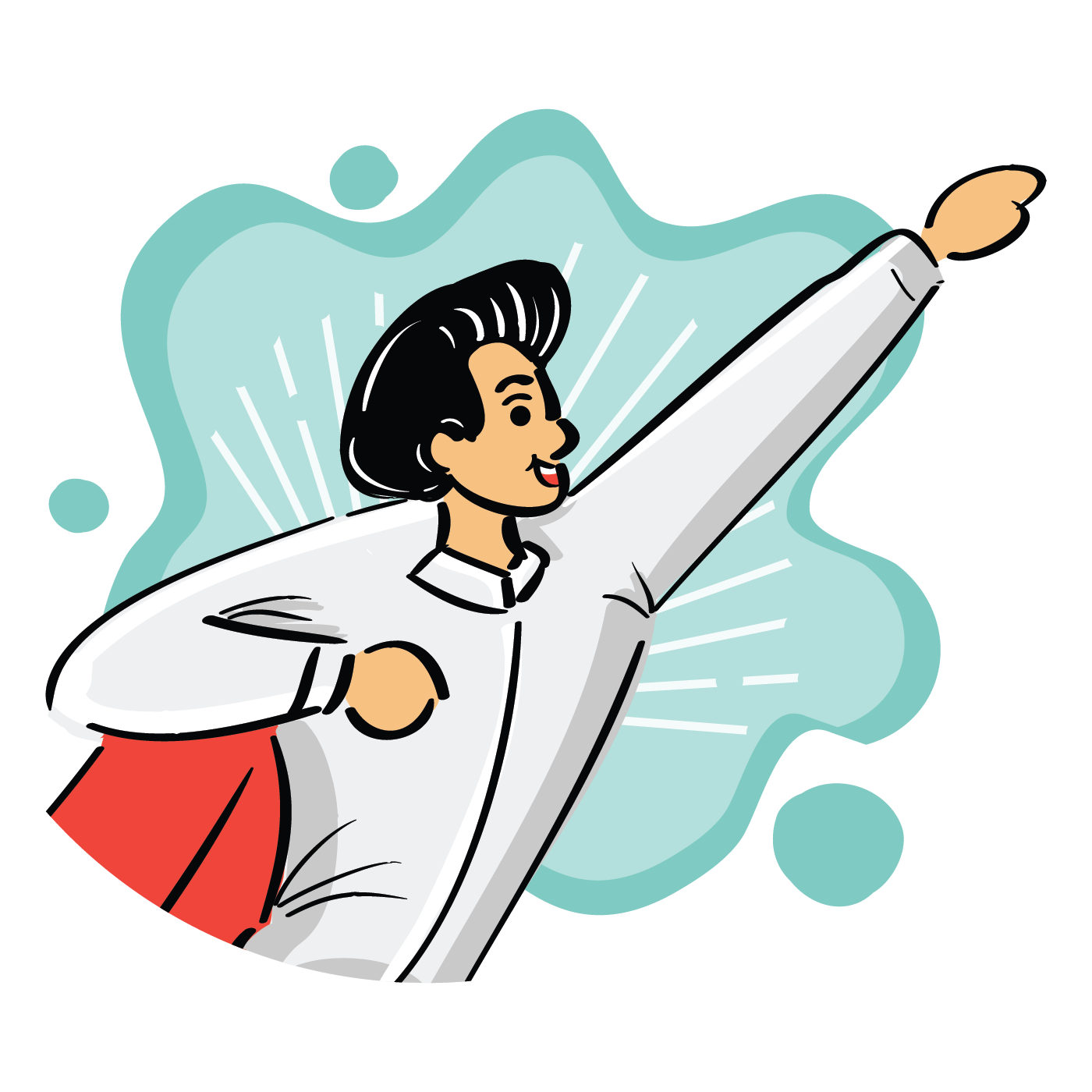 Download Superhero Dad 202794 Vector Art at Vecteezy