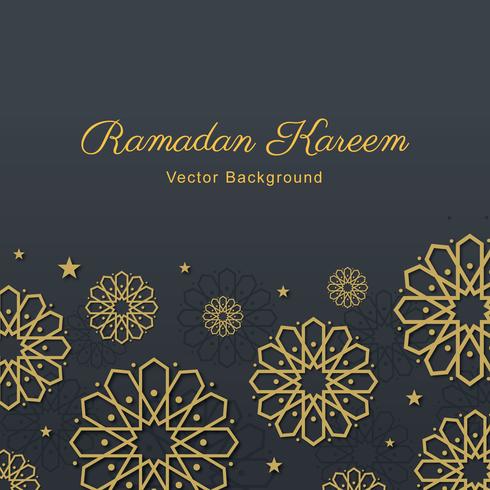 Fondo Ramadhan Kareem vector