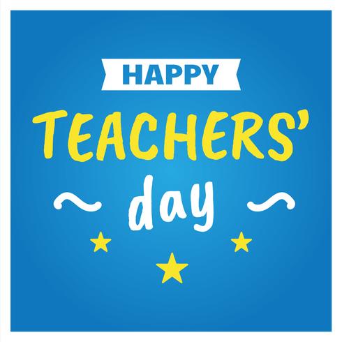 Happy Teachers' Day Poster