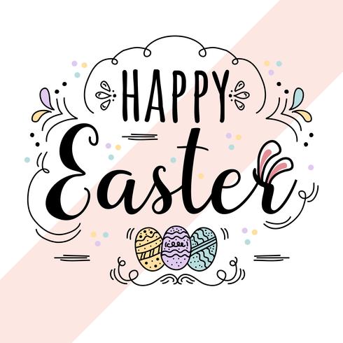 Easter Background Vector