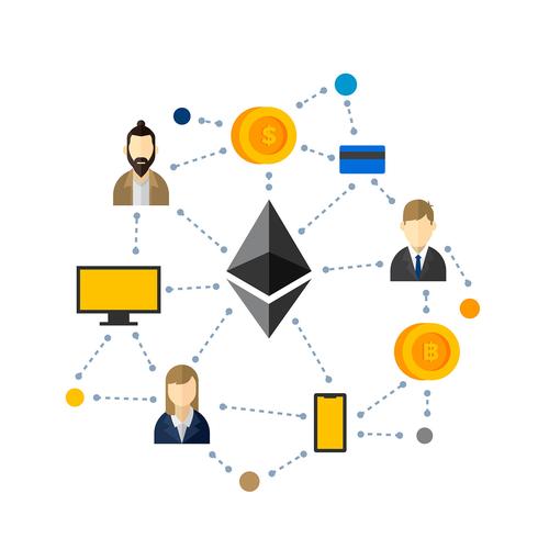 Vector de red de Ethereum