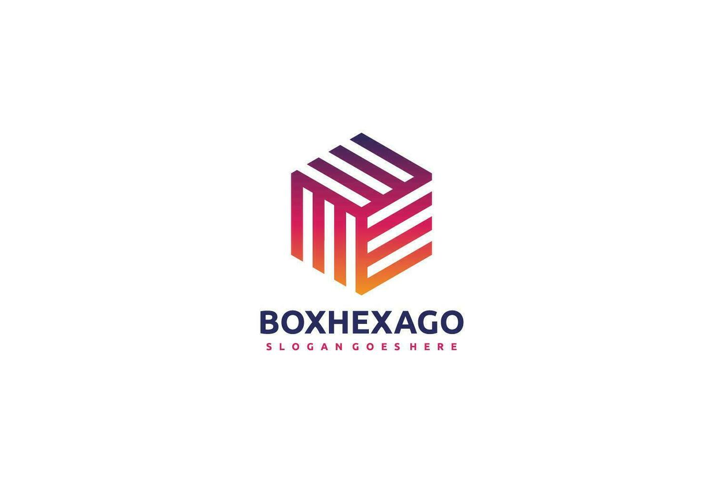 Colorful Box Logo vector