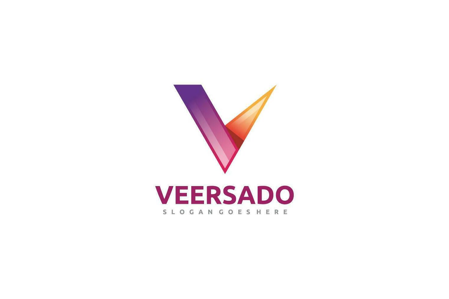 V Letter Logo vector