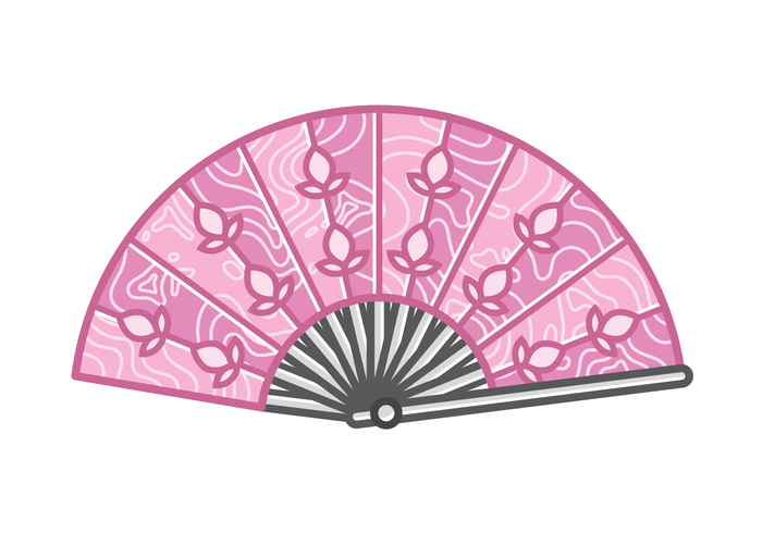 Spanish Fan Wood Vector