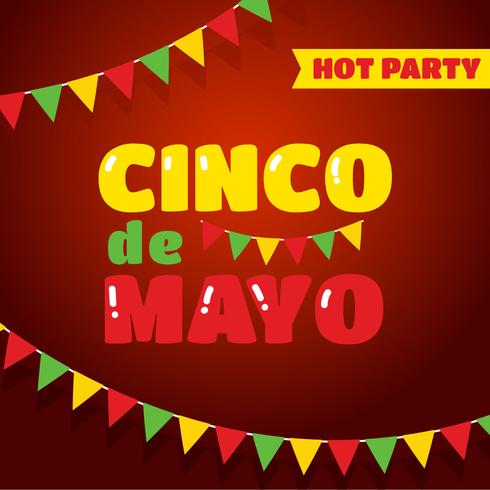 Cinco De Mayo Banner vector