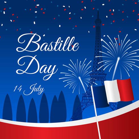 Bastille Day Vector