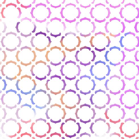 Watercolour pattern background vector