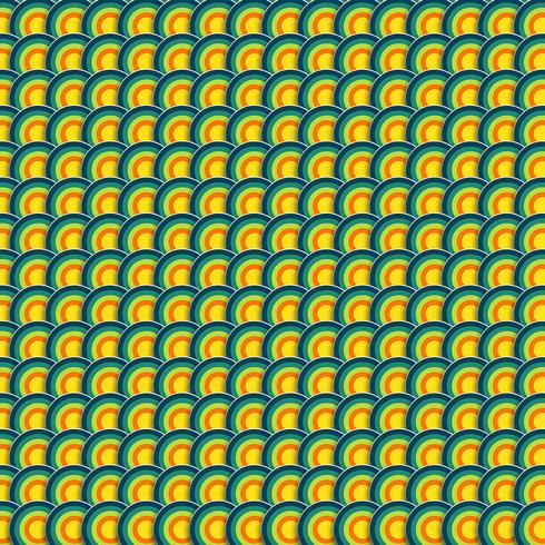 Retro pattern background vector