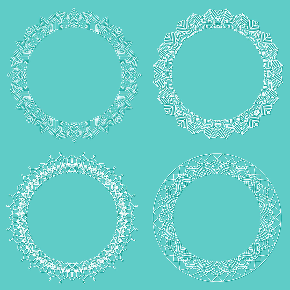 Lace style borders - Download Free Vectors, Clipart ...