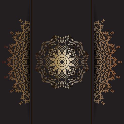 Decorative mandala background  vector