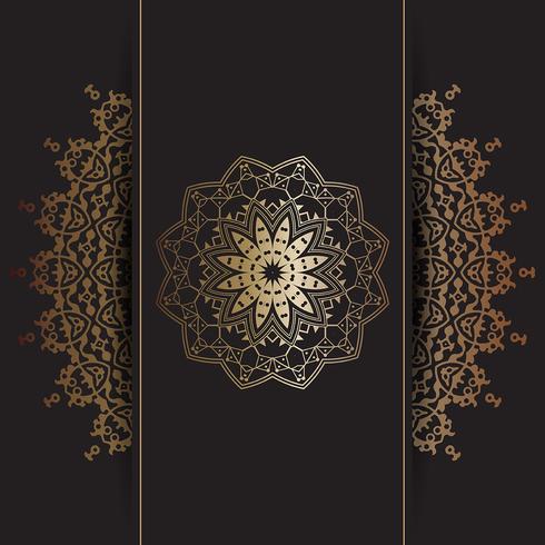 Decorative mandala background  vector