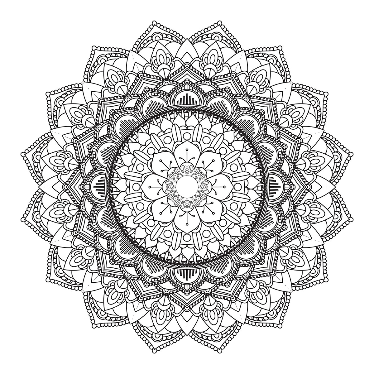 Download Decorative mandala design 3005 - Download Free Vectors ...