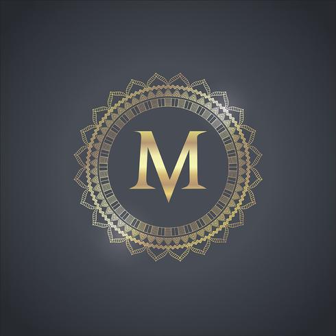 Luxury brand design vector