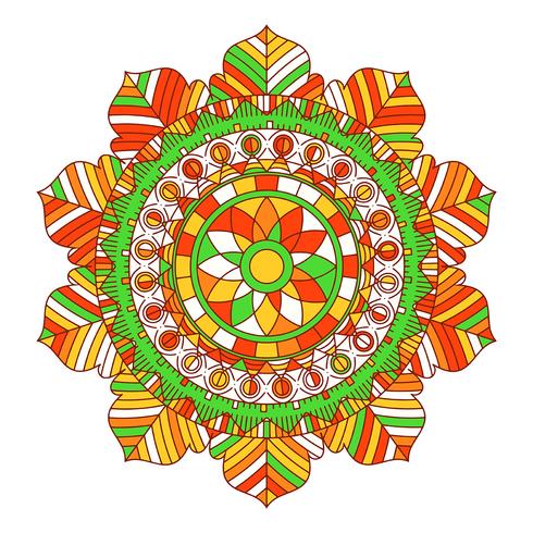 Fondo de mandala vector