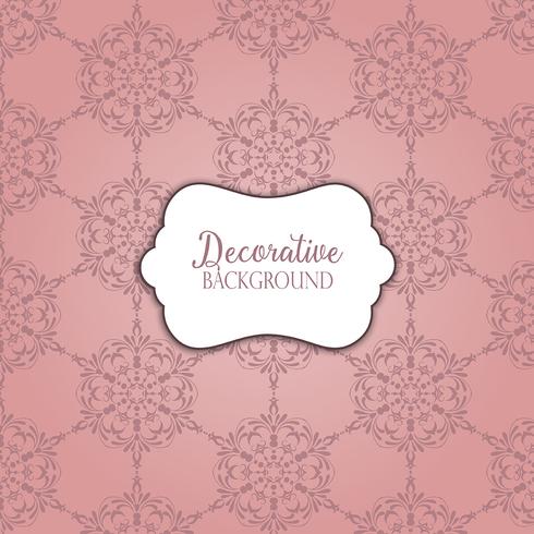 Decorative pattern background  vector