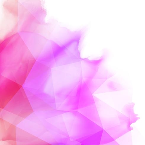 Abstract watercolour design vector