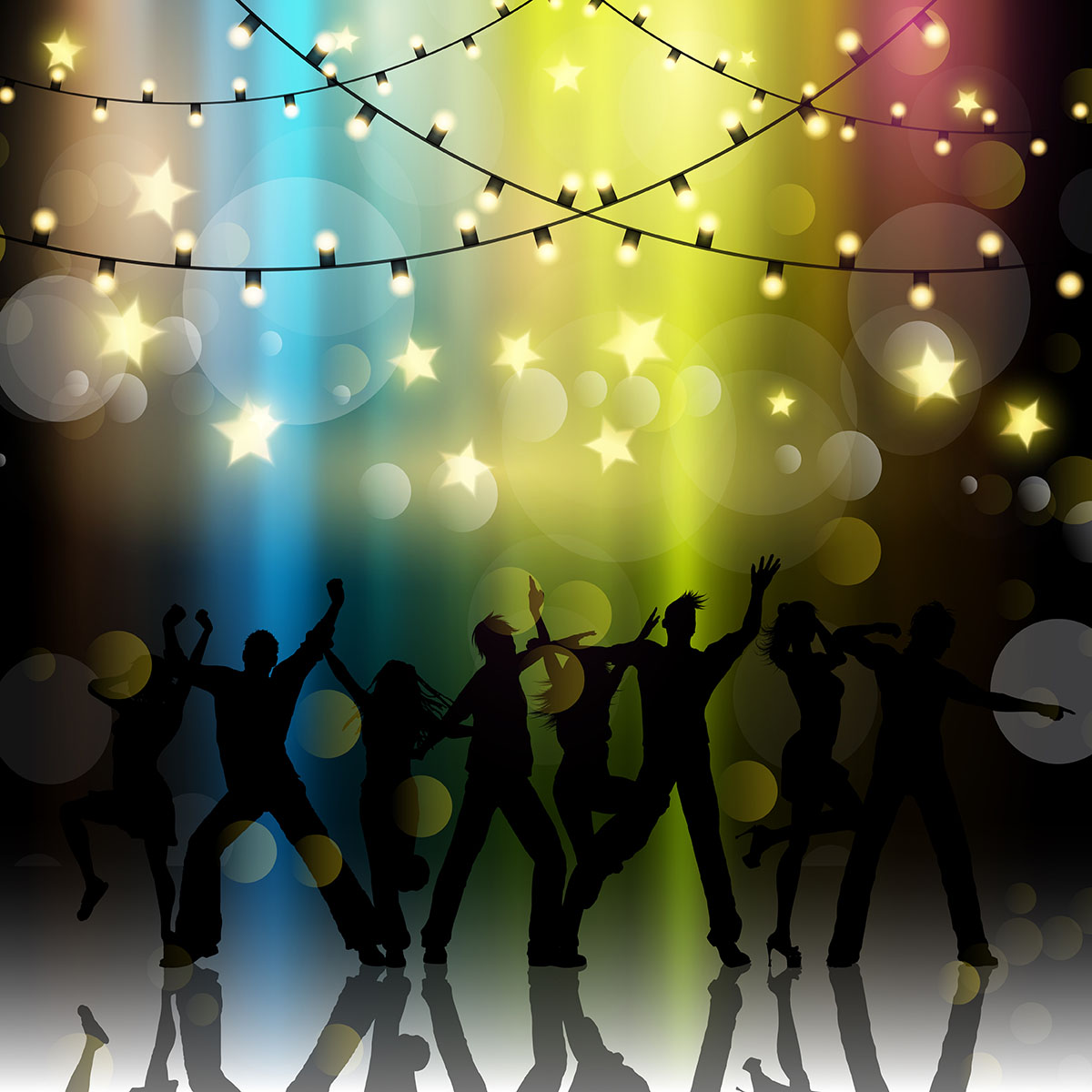 Party people background 204301 Vector Art at Vecteezy