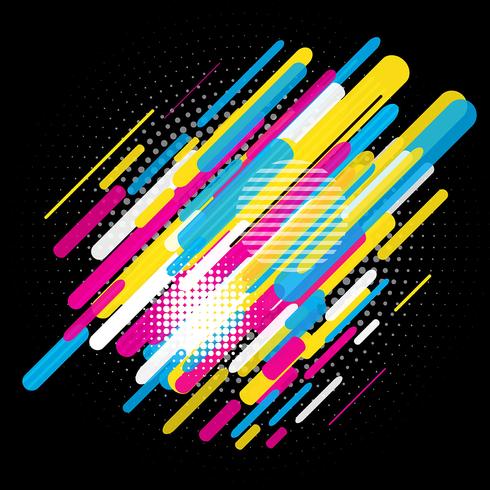 Abstract trendy design  vector