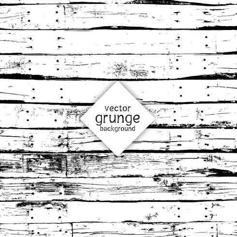 Grunge wood background  vector