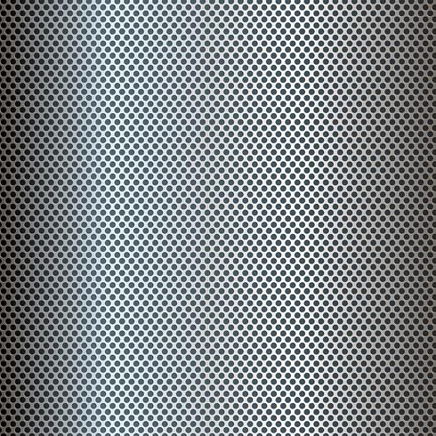 Perforated metal background  vector